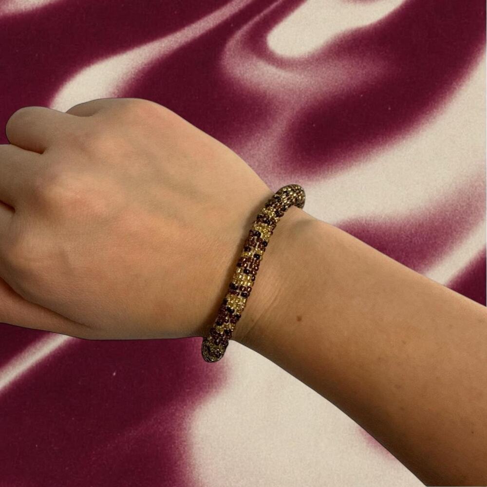 Vintage y2k brown gold